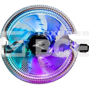 Кулер Zalman CNPS7600 RGB для процессора, Socket 775, 115x/1200, 1700, AM3, AM4, 1x92 мм, 800-2000 об/мин, TDP 95 Вт, разноцветная подсветка
