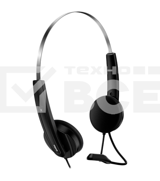 Гарнитура Genius HS-220U, регулируемое оголовье, мягкие удобные амбушюры, выносной микрофон с шумоподавлением, пульт управления