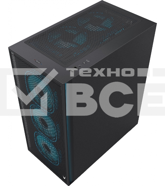Компьютерный корпус Aerocool / Formula Air Power G5 черный без БП ATX 1x120mm 1xUSB3.0 1xUSB3.1 audio bott PSU