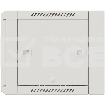 Шкаф коммутационный NTSS Премиум (NTSS-W9U6045GS-2) настенный 9U 600x450мм пер.дв.стекл 60кг серый IP20 сталь, фото4