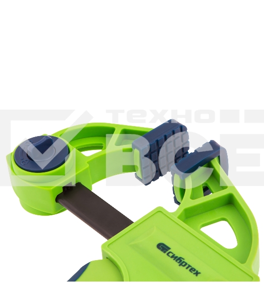 Струбцина Сибртех f-образная быстрозажимная 900 х 70 х 1130мм пластиковый корпус фиксатор дв