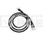 Кабель HOCO USB X40 Noah для Lightning, 2.4А, длина 1 м, черный, фото2