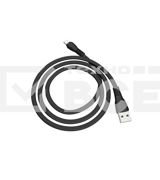 Кабель HOCO USB X40 Noah для Lightning, 2.4А, длина 1 м, черный