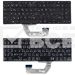 Клавиатура для ноутбука Asus UX561UD Q535UD черная без рамки, с подсветкой, фото2