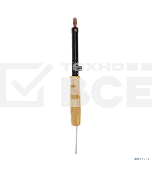 Паяльник ЭПСН 220В 80Вт дерев. ручка ПД Rexant 12-0280