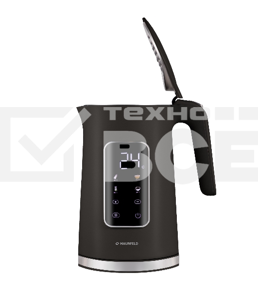 Чайник электрический Maunfeld MGK-635DBK черный, 1,7 л, 2200 Вт