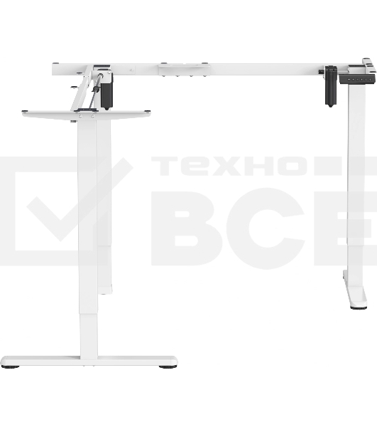 Подстолье Cactus CS-EDXLF-WT каркас белый