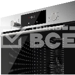 Встраиваемый духовой шкаф Kuppersberg HF 609 BX, High-Tech, объем 80 л, 10 режимов работы, телескопические направляющие, цифровой таймер, 2 стекла в дверце, утапливаемые переключатели, энергоэффективность А, цвет черный/нержавеющая сталь, фото3