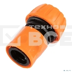 Коннектор для шланга, быстросъемный 3/4' с аквастопом ЧЕТЫРЕ СЕЗОНА, фото3