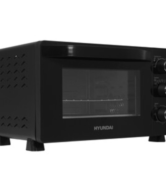 Мини-печь Hyundai MIO-HY080 23 л, 150 Вт, черный