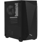 Компьютерный корпус Minitower ExeGate Mistery R2-NPX400 (mATX, БП 400NPX с вент. 12 см, 2*USB+1*USB 3.0, аудио, черный, 1 вент. 12см с RGb подсветкой и полоса на передней панели, боковая панель - закаленное стекло), фото15