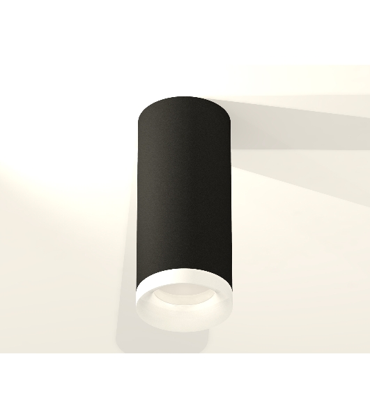 Светильник Ambrella Light XS7443015 SBK/FR черный песок/белый матовый MR16 GU5.3 (C7443, N7165)