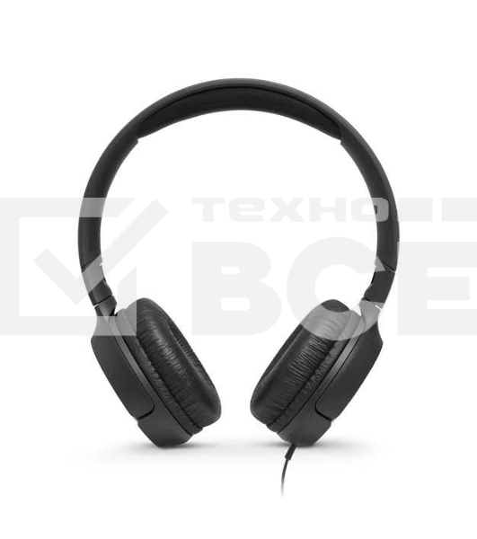 Наушники JBL Наушники накладныеT500, 32 Ом, черный