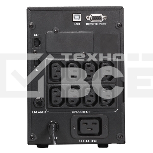 Источник бесперебойного питания Powercom Smart King Pro+ SPT-1500-II LCD 1200Вт 1500ВА черный