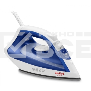 Утюг Tefal FV1711E0 1800Вт синий/белый