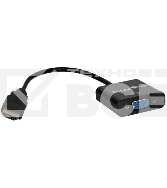 Переходник Telecom Кабель-переходник (TA558) HDMI(M) -> VGA(F) 6937510859436 /6926123463055 