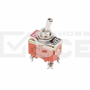 Тумблер 250V 15А (4c) ON-OFF двухполюсныйRexant
