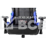 Кресло игровое Бюрократ VIKING 5 AERO BLUE черный/синий искусственная кожа, фото6
