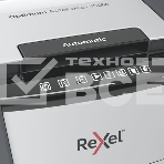 Шредер Rexel Optimum AutoFeed 150M черный с автоподачей (секр.P-5)/фрагменты/150лист./44лтр./скрепки/скобы/пл.карты, фото11