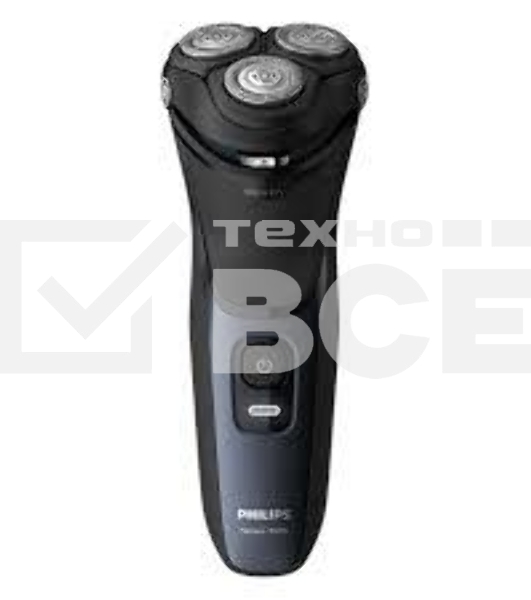 Бритва роторная Philips S3134/51 реж.эл.:3 питан.:аккум. черный