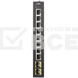 Коммутатор D-Link DIS-100G-10S DIS-100G-10S/A1A 8G 2SFP неуправляемый