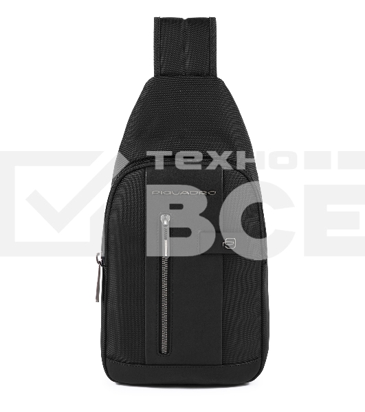 Рюкзак слинг Piquadro Brief2 CA4536BR2/N черный нейлон