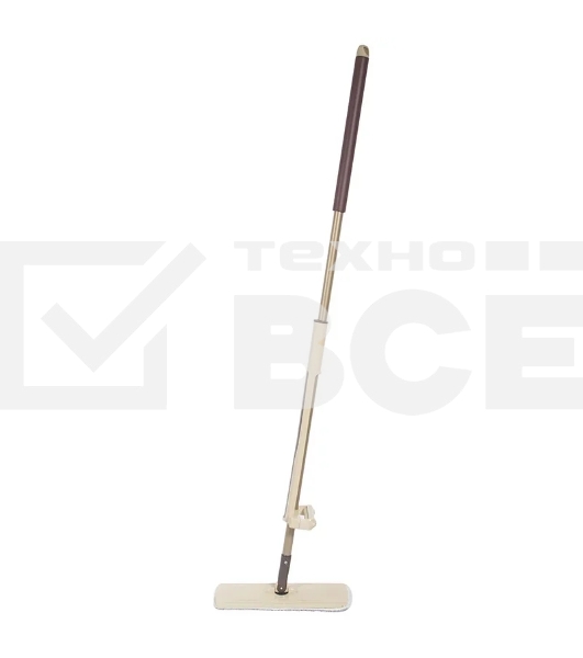 Швабра для пола с механизмом отжатия и насадкой из микрофибры WRING