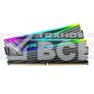 Оперативная память ADATA XPG CASTER, DDR5, 32GB (2x16 GB), 6000 MHz, CL30, радиатор, ARGB, серый