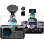 Видеорегистратор TrendVision TDR-725 Real 4K черный 8Mpix 2160x3840 2160p 170гр. GPS NT96670, фото2
