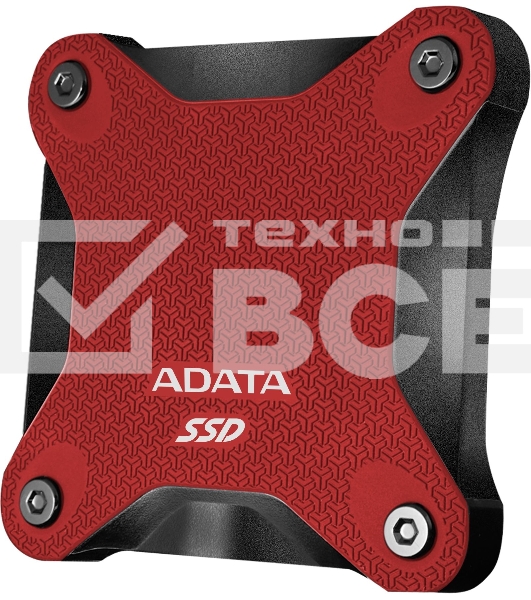 Внешний накопитель SSD 512GB A-DATA SD620, External, USB 3.2, [R/W -550/500 MB/s] красный