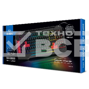 Клавиатура Sven KB-G8800 (SV-017675) проводная USB черный