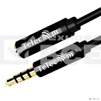 Кабель удлинит 3.5 Jack (M) - 3.5 Jack (F), 2м Telecom PRO <TAV7179M-2M>, фото2