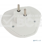 Разветвитель ЭРА 3-м SPx-3-W без заземл. 10А бел., фото 1