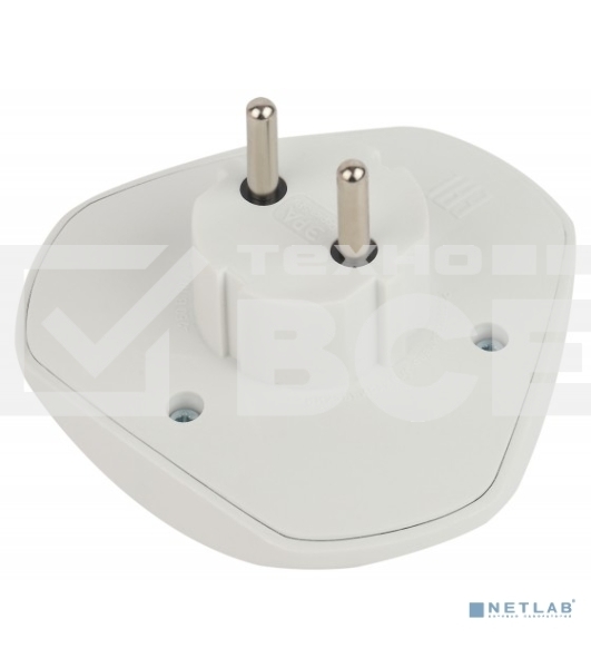 Разветвитель ЭРА 3-м SPx-3-W без заземл. 10А бел.