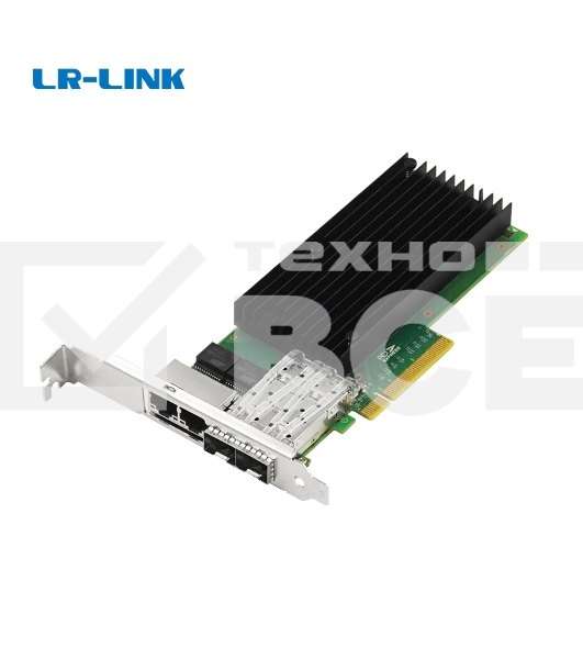 Сетевая карта PCIe x8 10G 4-port SFP+ & Copper Hybrid Ethernet Network Adapter (Intel X710)