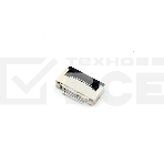 Разъем FPC Flip-Lock 0510-10RLGF 10 pin высота 1мм шаг 0,5мм, фото3