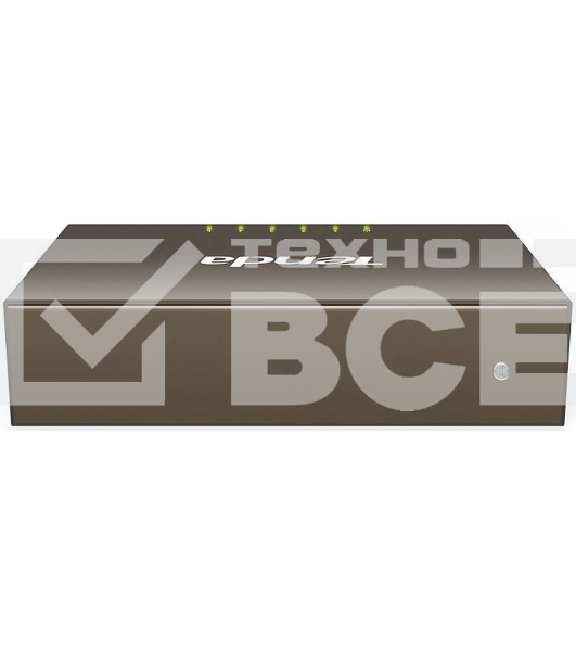 Коммутатор Tenda TEG1005D5-портовый гигабитный настольный