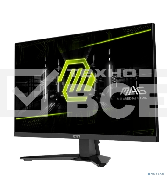 Монитор 27' MSI MAG 274QF X24 IPS 2560x1440, 240 Гц, 0.5 мс, 16:9, 250 кд/м², 2xHDMI 2.0b, DP 1.4a, 3.5 мм, FreeSync, полуматовый экран, черный