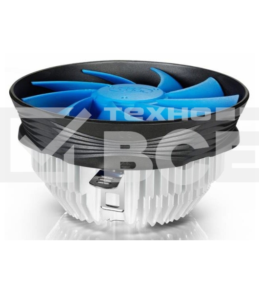 Кулер для процессора DEEPCOOL GAMMA ARCHER синий, 120 мм, алюминий, 1600 об/мин, 26.1 дБ, 3 pin, 95 Вт, 65.5 мм