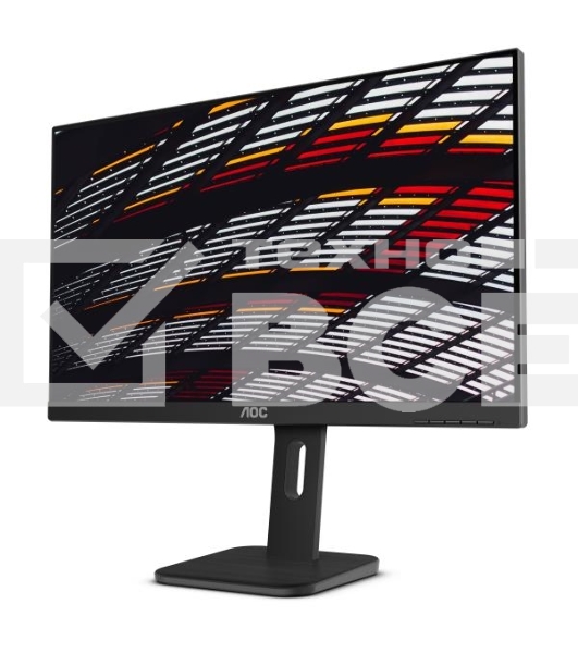 Монитор 23.8' AOC 24P1 IPS 1920x1080, 76 Гц, 5 мс, 16:9, 250 кд/м2, 1хDVI, 1xHDMI, 1хDP, 1хVGA, 4xUSB, 1x3.5 мм, черный