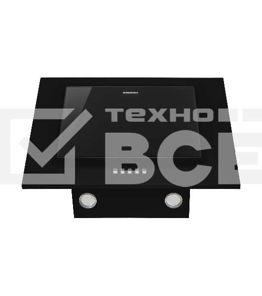 Вытяжка наклонная Maunfeld Tower C 60 черный, 60 см, 650 куб. м/ч, 51 дБ