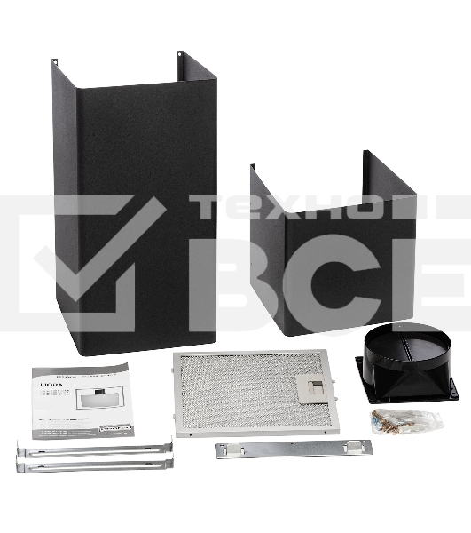 Вытяжка Krona LIORA 600 черный S черный