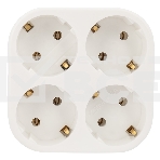 Четверник электрический Rexant 16 А с заземлением белый, фото5