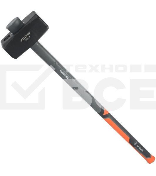 Кувалда PATRIOT SHF-5,0 с фиберглассовой рукояткой, 5,0кг