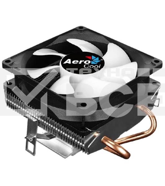 Кулер для процессора AeroCool / Formula Air Frost 2 черный/серебристый, 90 мм, алюминий/медь, 1800 об/мин, 25.7 дБ, 3 pin, 110 Вт, 78 мм