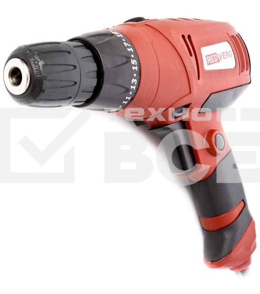 Шуруповерт RedVerg RD-SD330/2, Сетевая, 330Вт