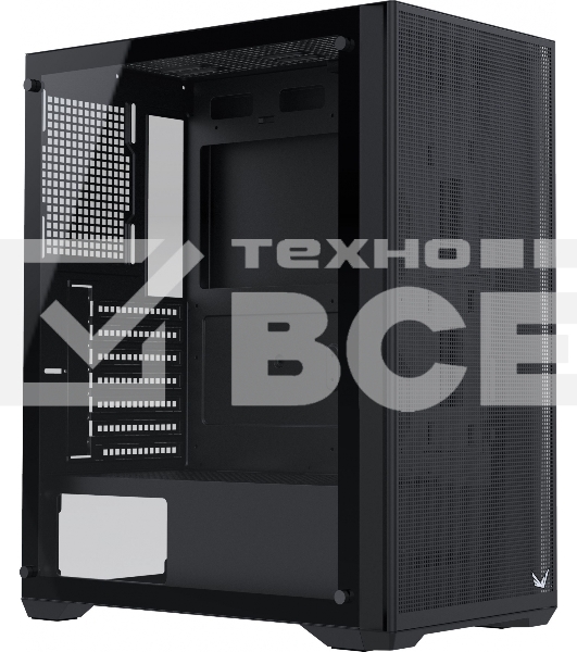 Компьютерный корпус Aerocool / Formula Air Power G5 черный без БП ATX 1x120mm 1xUSB3.0 1xUSB3.1 audio bott PSU