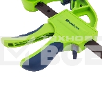 Струбцина Сибртех f-образная быстрозажимная 900 х 70 х 1130мм пластиковый корпус фиксатор дв, фото 1