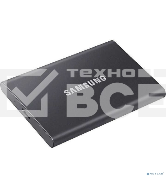 Накопитель SSD Samsung External T7 MU-PC1T0T/WW, 1ТБ, USB 3.2, черный
