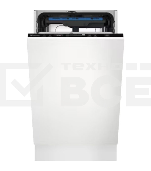 Встраиваемая узкая посудомоечная машина Electrolux KEAC3200L, загрузка на 10 комплектов посуды